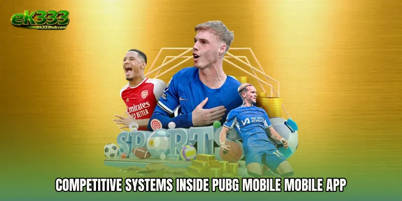 Competitive Systems Inside PUBG Mobile mobile app