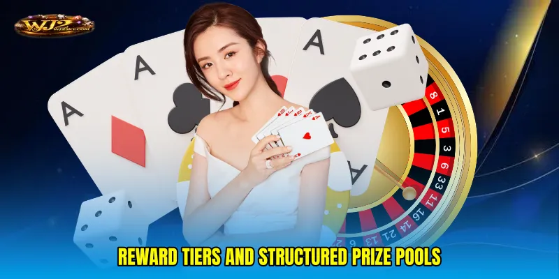 Reward tiers and structured prize pools