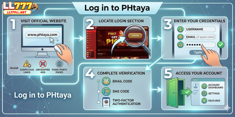 Step-by-Step Guide to Log in to PHtaya